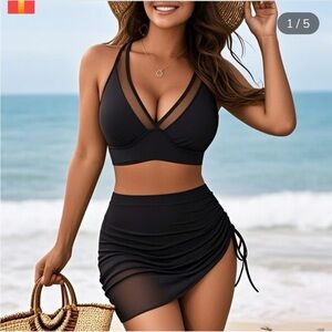 Elegant Black Bikini Set